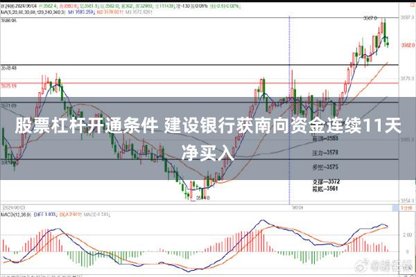 股票杠杆开通条件 建设银行获南向资金连续11天净买入